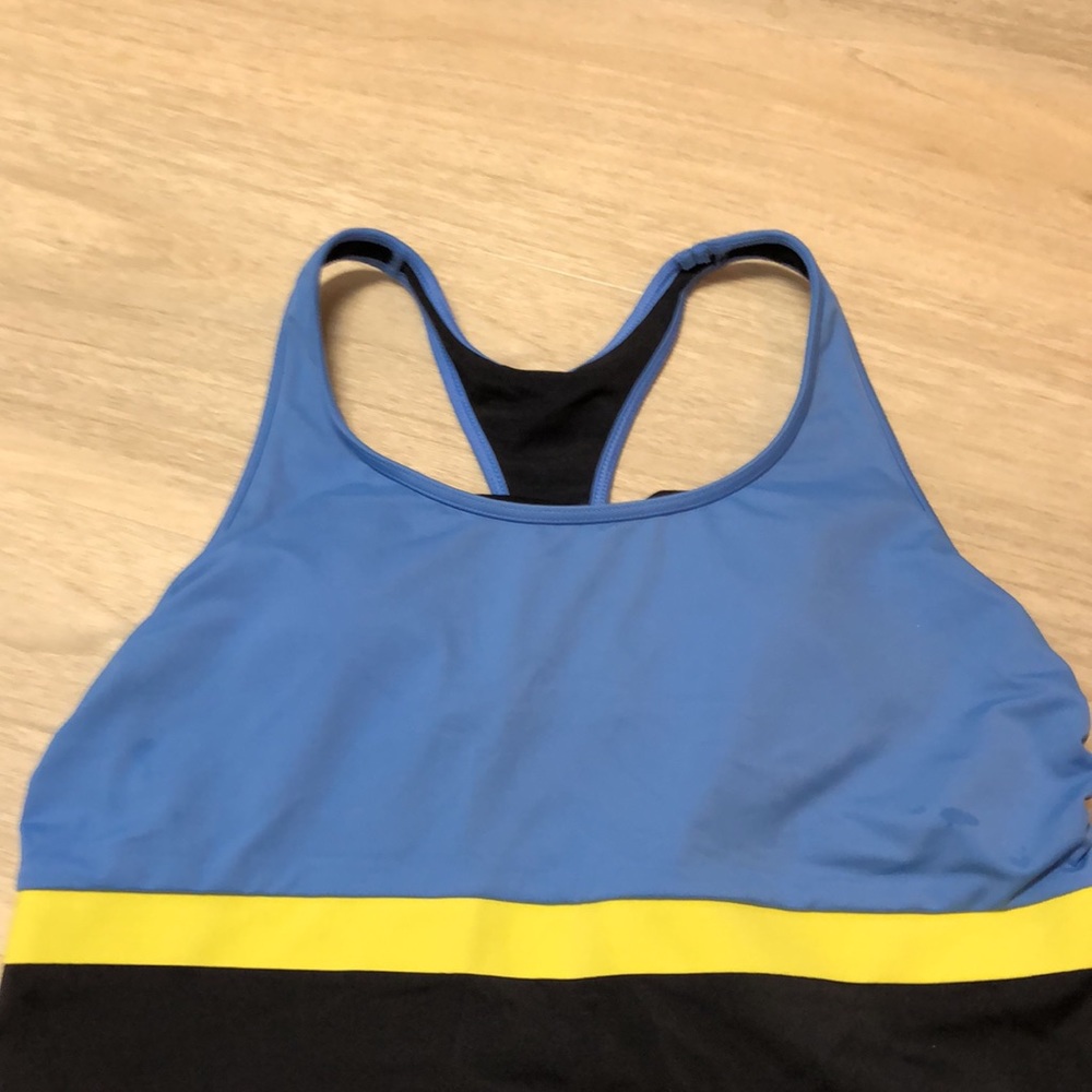 Lands End Racerback Tankini size 10 - Picture 3 of 7